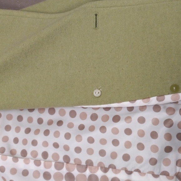 Black Rivet Sage Colored, Button Down, Pea Coat - Picture 11 of 15